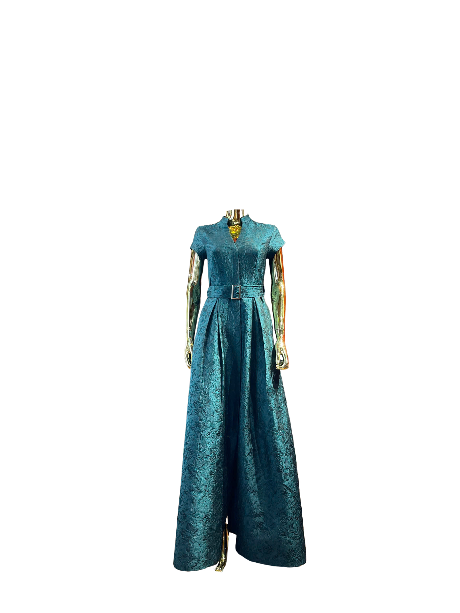 brocade eveing dress