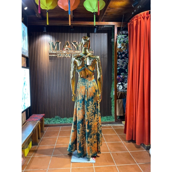 Midnight Garden Maxi Gownn