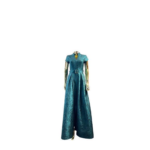 brocade eveing dress